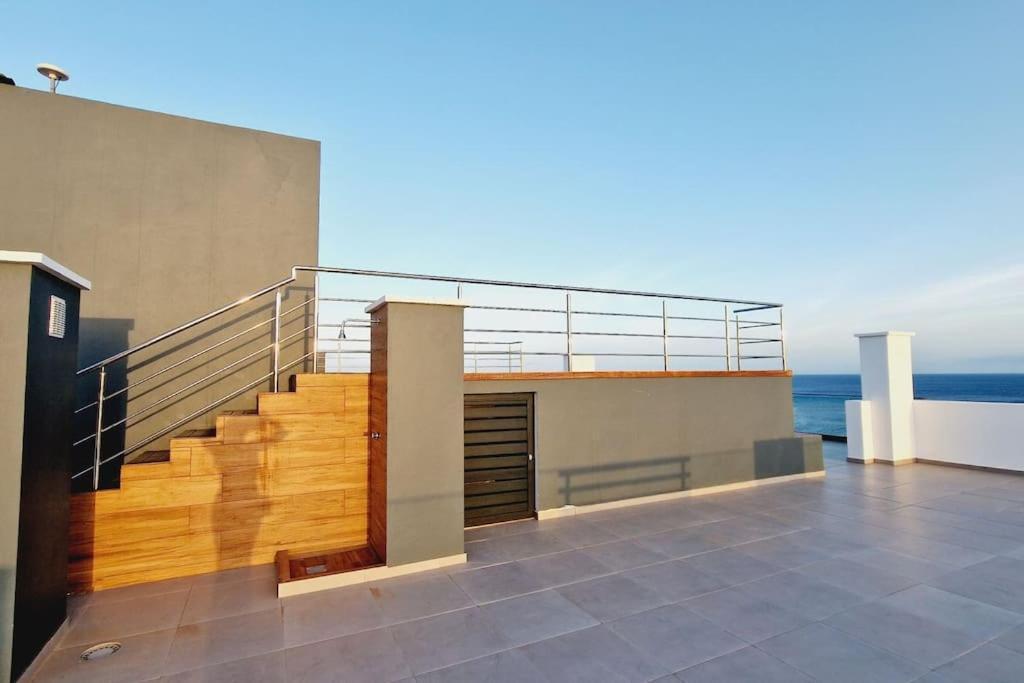 プライアApartamento Encantador Com Piscina E Vista Marアパートメント エクステリア 写真