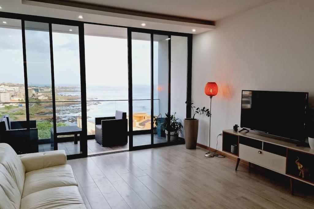 プライアApartamento Encantador Com Piscina E Vista Marアパートメント エクステリア 写真
